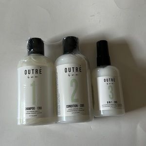 Outre By USE ME Best Buds Shampoo, Conditioner & Leave in Conditioner New Sealed